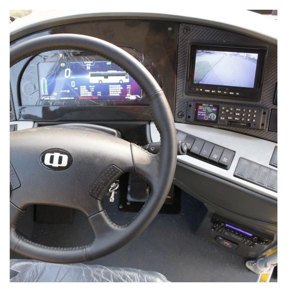 10الحافلة الكهربائية ذات بطارية النقل العام بطول 5 أمتار مع بطارية LiFePo4 بقوة العزم القصوى 2800N.m ومدى القيادة 250 كم