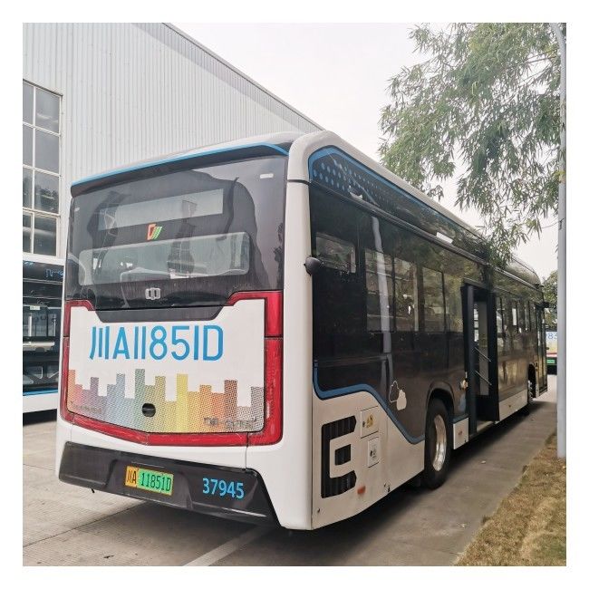 LHD 12m Low Floor E-Bus 280-650km حافلة المدينة الكهربائية مع 46 مقعدًا