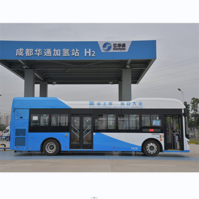 Green Travel 10.5m 27 مقعدًا Elec City Hydrogen Fuel Cell Bus LHD 0 Emission