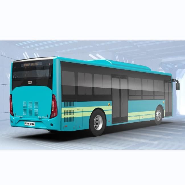 حافلة مدينة 12 متر الديزل اليدوية LHD RHD حافلة المكوك الديزل 46 مقعد للنقل العام.