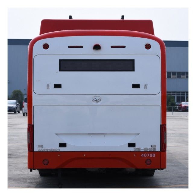 حافلة كهربائية نقية 10.5M مع سعة بطارية 268 كيلو وات في الساعة للمسافات الطويلة ≥250 كم وتصميم دخول منخفض