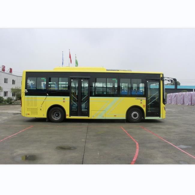 LHD 8m محرك ديزل حافلة 27 مقعد يدوي 5 تروس Euro 2/3/4/5 انبعاث