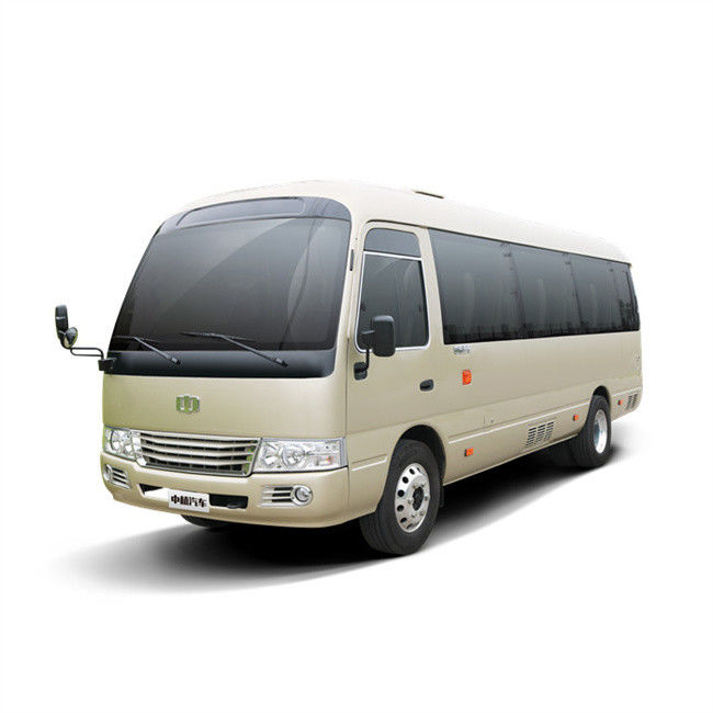 6m Coaster Buses LHD / RHD 26 Seater Air Suspended Buses مع شاشات LCD