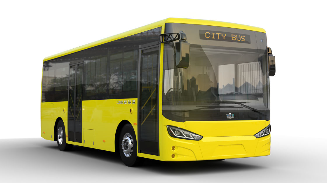 8.5m البطارية الحافلات الكهربائية الحافلات المدينة LHD / RHD لنظام النقل العام 193.54kwh مع AC