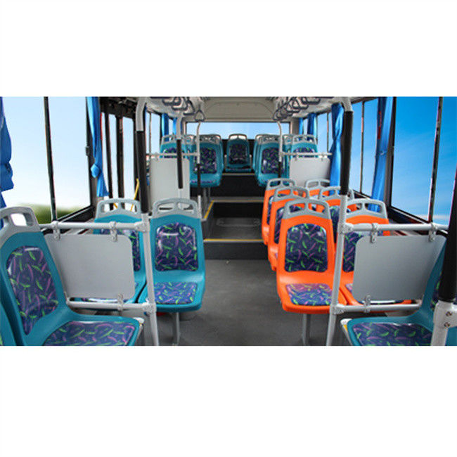 حافلة المدينة الكهربائية LHD 6.6m ZEV مع نطاق قيادة يبلغ 270 كم و24 مقعدًا