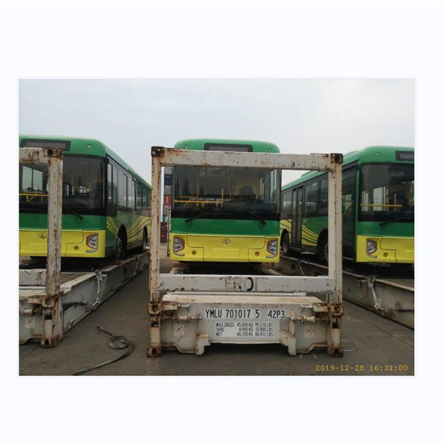 حافلة مدنية تعمل بالديزل بـ 24 مقعد مع توجيه قوي متكامل ووزن 6000 كيلوغرام للنقل العام الفعال