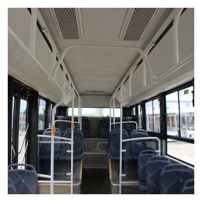 10حافلة كهربائية نقية بطول 0.5 متر حافلة كهربائية ذات 30 مقعدة مسافة قيادة 250 كم ومحرك PMSM للنقل العام