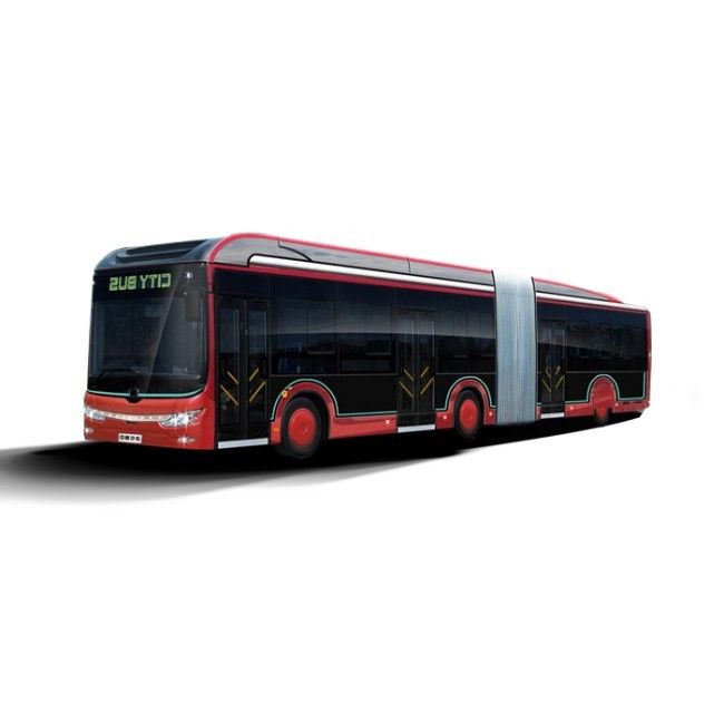 حافلة مدنية كهربائية بطول 18 متر و50 مقعداً حافلة كهربائية تعمل بالطاقة BRT للنقل الحضري.
