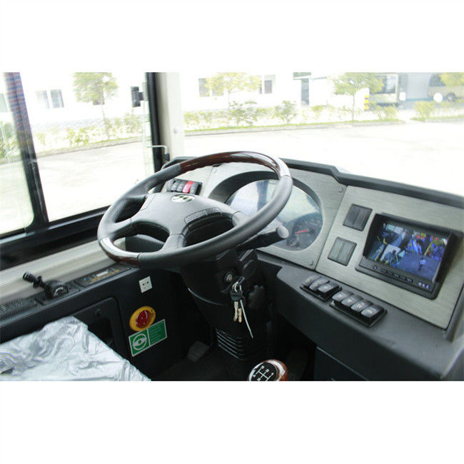 حافلة مدنية كهربائية ذات انبعاثات خالية من الانبعاثات 7m 16 مقعد مع نطاق القيادة 200 كم للنقل العام الحضري