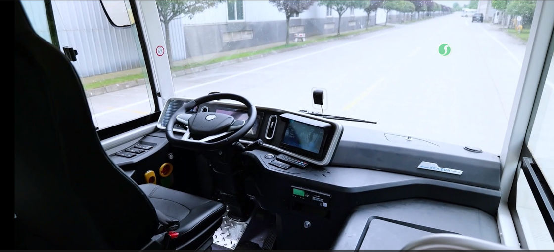 5الحافلة الكهربائية المصغرة ذات الحجم 4 أمتار 11 مقعد حافلة كهربائية بطارية طويلة المدى للنقل الحضري