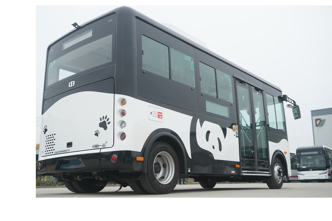 حافلة كهربائية نقية مركبة نقل عامة خالية من الانبعاثات حافلة كهربائية صغيرة.