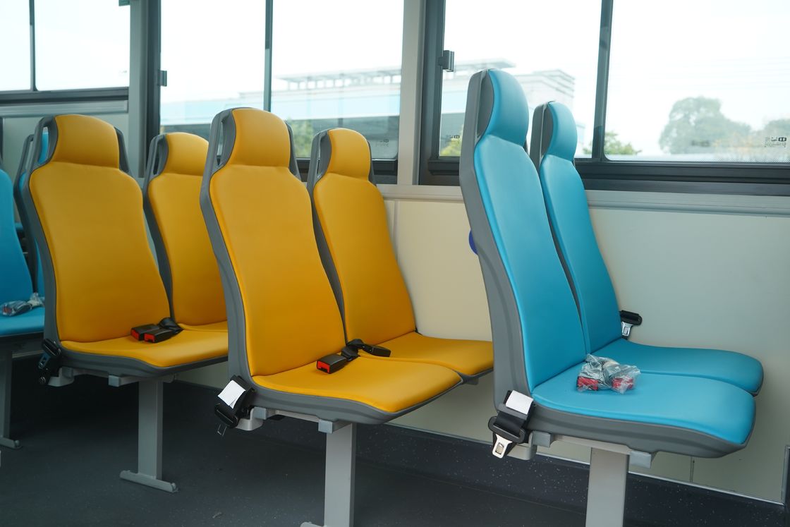 حافلة كهربائية نقية مركبة نقل عامة خالية من الانبعاثات حافلة كهربائية صغيرة.