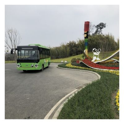 سعة بطارية الطاقة الجديدة LHD 35 الركاب Zev Bus Suspension Leaf Spring