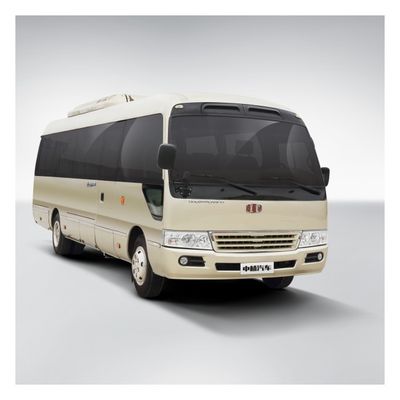 8m Zev Bus Electric Coaster مع 24-32 مقعدًا 114.5 كيلوواط في الساعة بطارية LiFePo4 ومدى الركوب ≥ 200 كم