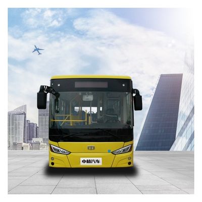 LHD 8m حافلة ديزل محرك 27 مقعد مع 132kw الطاقة ومعايير الانبعاثات اليورو 2/3/4/5