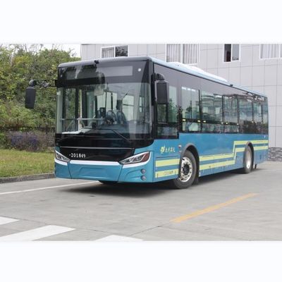حافلة مدينة 12 متر الديزل اليدوية LHD RHD حافلة المكوك الديزل 46 مقعد للنقل العام.