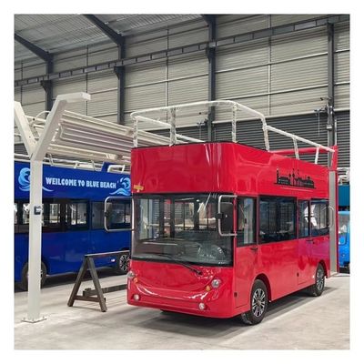 عربات الجولف الكهربائية المخصصة ذات الطابقين مع ضمان لمدة سنة 5390x1710x3060mm