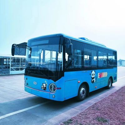 بطارية الحافلات المدنية الكهربائية المخصصة LHD/RHD 21 مقعد حافلة صغيرة الميل 200 - 270km