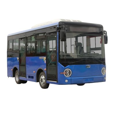 6.6m زيف الحافلة الحافلة المدنية الكهربائية النقل الصديق للبيئة في 69km / h