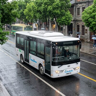 6.6m 16 مقعد LHD Electric Mini Bus حافلة إلكترونية للنقل العام في المدن الحضرية