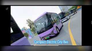 حل النقل الحضري بحافلة صغيرة كهربائية بطول 5.4 م
